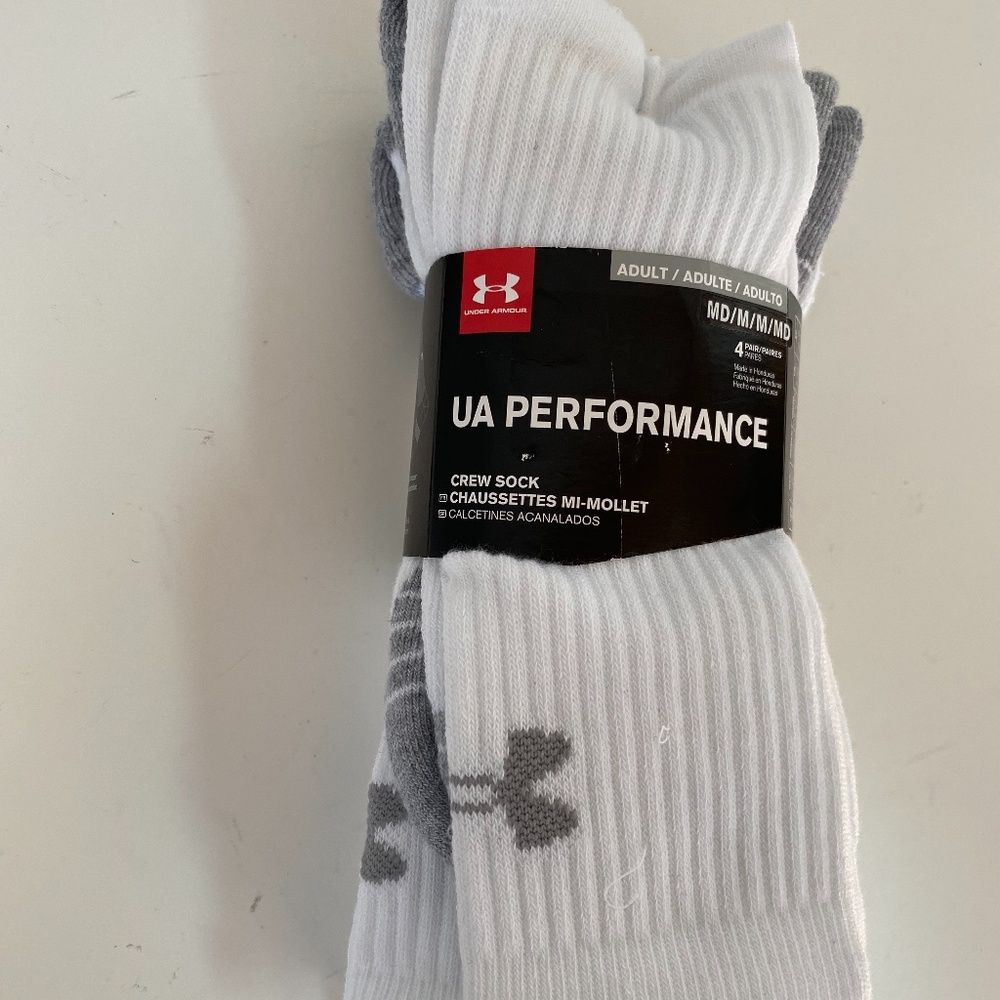 Under Armour Performance Crew Socks Adult M